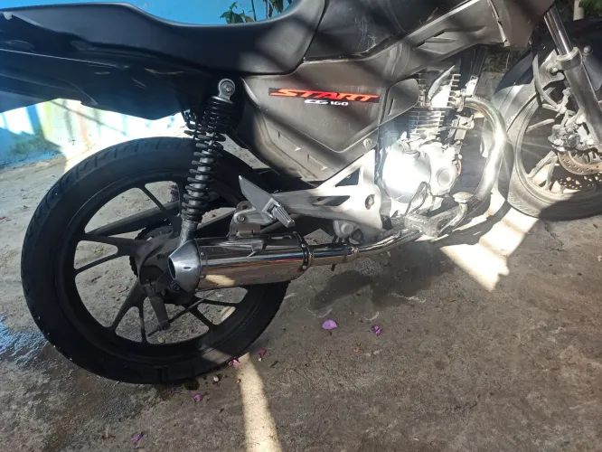 Escapamento fortuna mini para 160