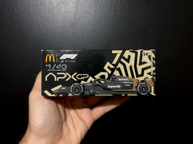 Miniatura F1 O FILME APEX SCUDERIA NOVO - McDonalds