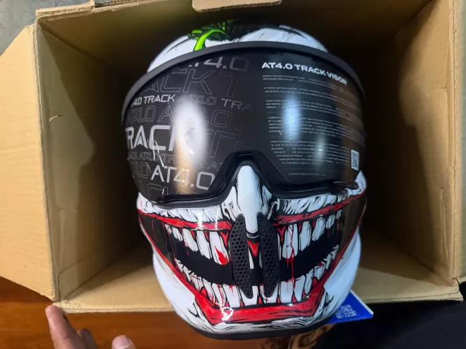 Capacete Ruroc ORIGINAL JOKER Atlas 4.0. Novo XL