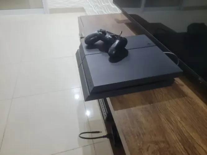 PS4 FAT FOSCO DESBLOQUEADO COM JOGOS NO HD