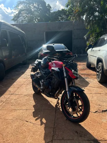 Honda CB500f 2024 - Revisada, Com Chave Reserva/Manual e Acessórios
