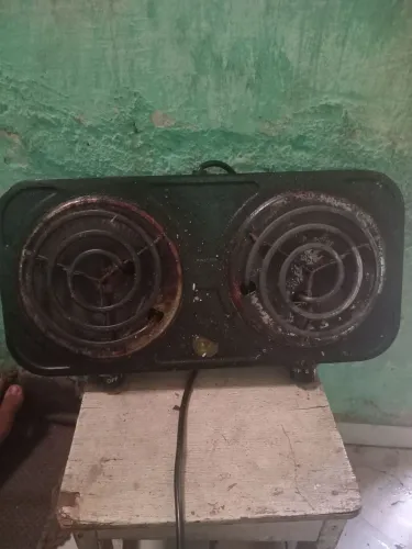 FOGÃO 2 BOCAS PEQUENO SEM NECESSIDADE DE USO DE GAS RAPIDO E PRSTICO 1 MESES DE USO