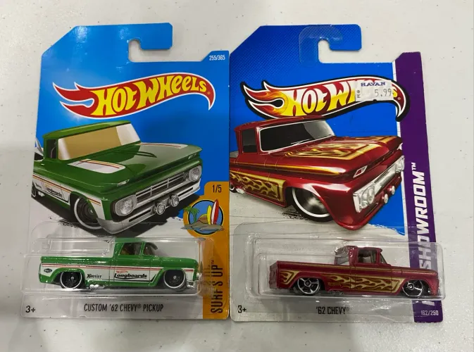 Dupla Hot Wheels ?62 Chevy
