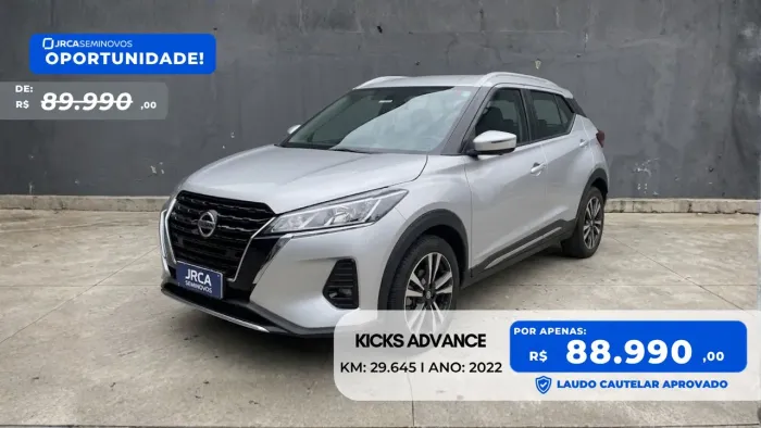 Nissan Kicks Advance 1.6 16V Flex AUT 2022