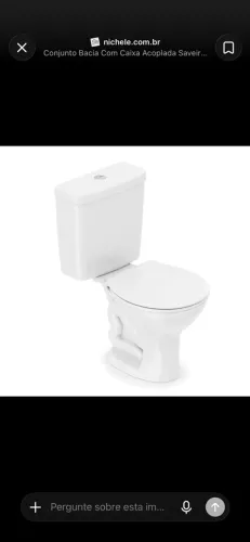 Vaso para banheiro