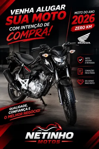 Alugo moto com intenção de compra