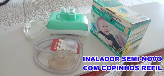 INALADOR SEMI NOVO COM COPINHOS REFIL