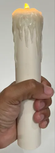 Vela de Led à bateria.