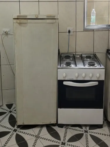 Geladeira e fogão