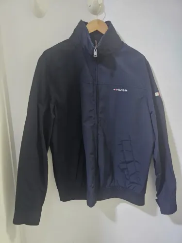 Jaqueta / Casaco Tommy Hilfiger Yacht Jacket Original / Com Capuz / Azul Marinho G