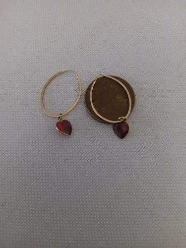 Argola de ouro / sem o pingente.