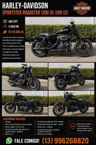 Harley-Davidson Sportster Roadster 1200 cc