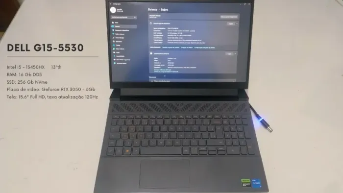 Dell G15 Gamer 5530 i5-13450HX 16gb DDR5 