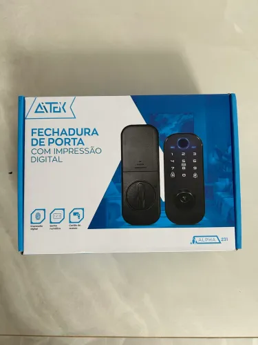 Fechadura Digital Biométrica AITEK Alpha 231 - Nova, nunca utilizada