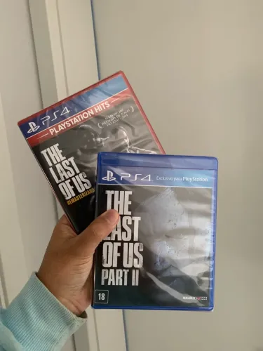 The Last of Us 1 + 2 - PS4 LACRADO NOVO