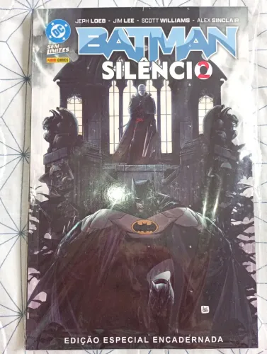 Batman Silêncio II Panini Novo Lacrado Encadernado Completo