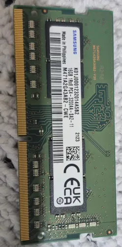 Memoria notebook ddr4 16gb 3200