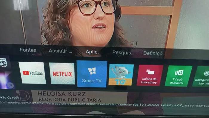Smart tv Philips 32 polegadas