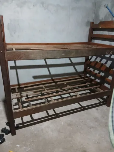 Cama beliche.
