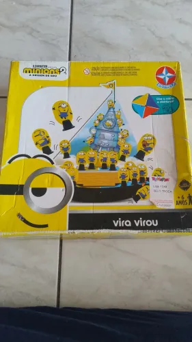 Jogo Vira Virou Minions +6 anos