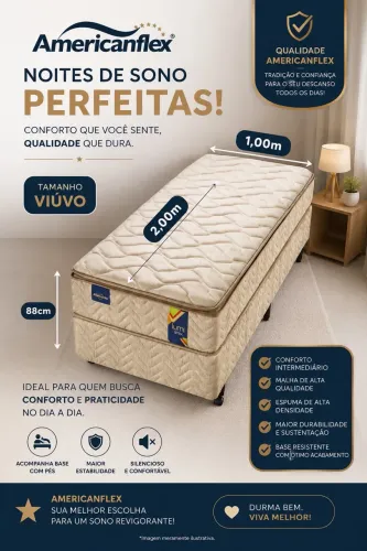 Cama Viúvo semi nova