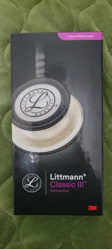 Estetoscópio Littmann Classic III Preto NOVO
