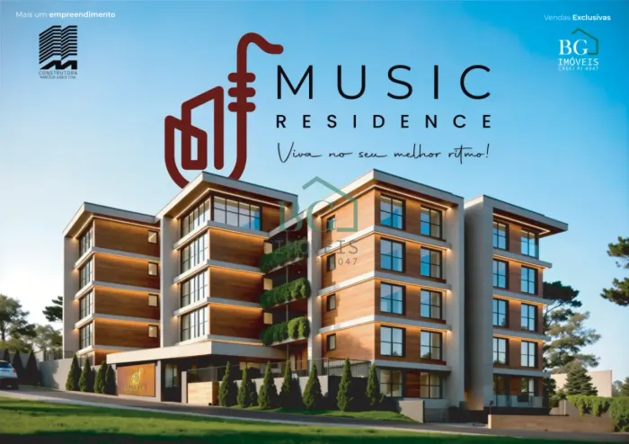 Aqui não é só um imóvel. É um estilo de vida que acompanha o seu ritmo. Music Residence, v