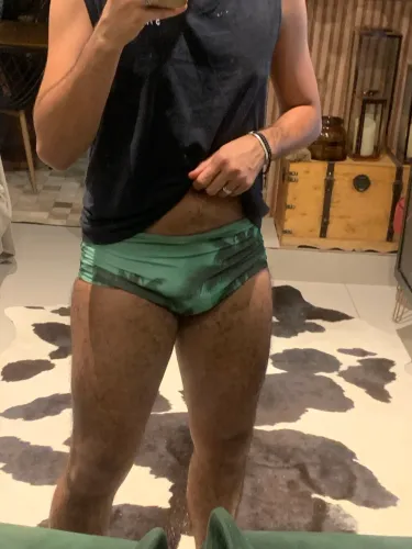 Sunga verde linda