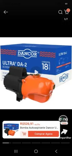 Bomba d'água Condor DA-2