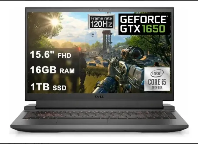 Notebook dell g15 5510 i5 10500H 16GB RAM 1 TB SSD GTX1650