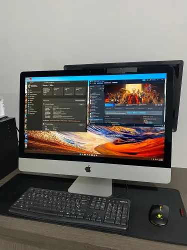 iMac 2013 tela 27 QHD Intel Core i7 16gb Apple NVMe 256gb+1TB Nvidia 775 2GB