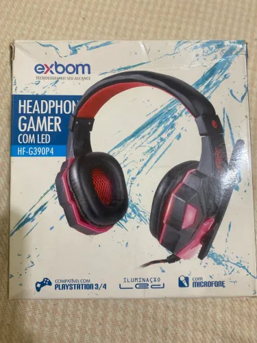Fone Gamer com led novo