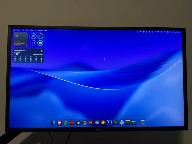 Monitor LG 32UL750 32" 4K USB-C - Perfeito estado