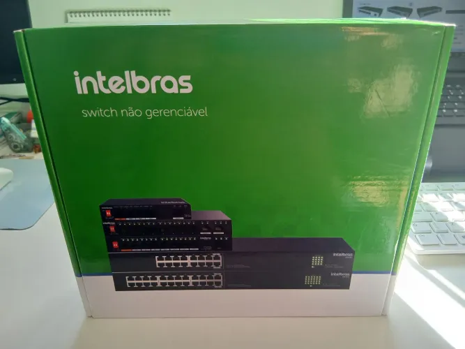 SWITCH 9 portas PoE S1110F-PIntelbras