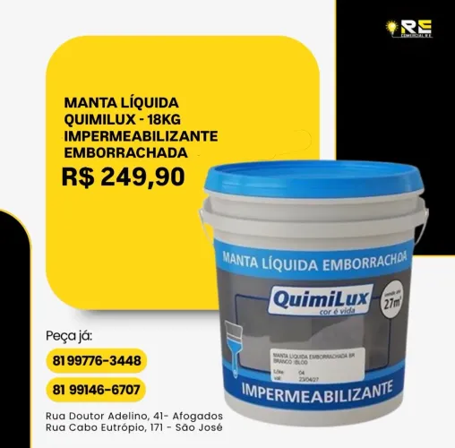 Manta líquida 18kg