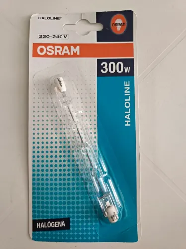 Lâmpada halógena palito 300w Osram 