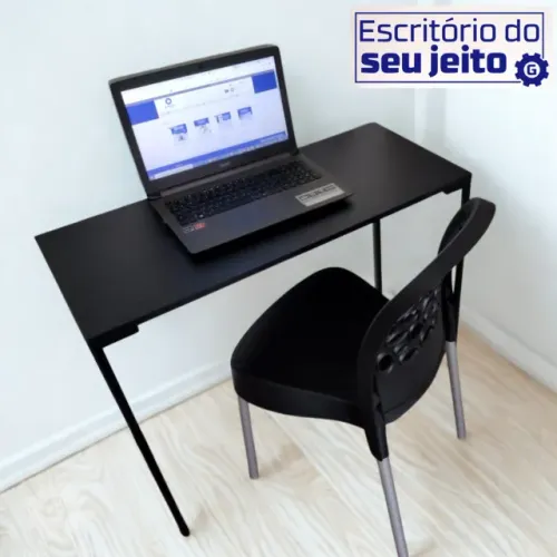 Escrivaninha Industrial NOVA Mesa de Escritório Multiuso para Notebook Computador Estudo