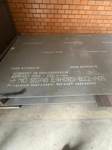 CHAPA AÇO ESTRUTURAL DE ALTA RESISTÊNCIA (STRENX 700)
