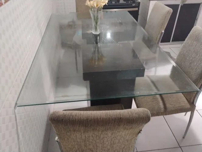 Mesa de vidro