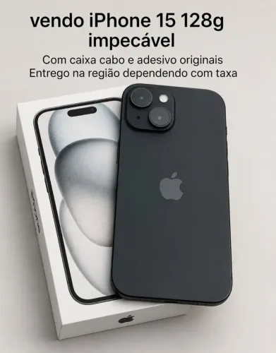 iPhone 15 128g impecável 