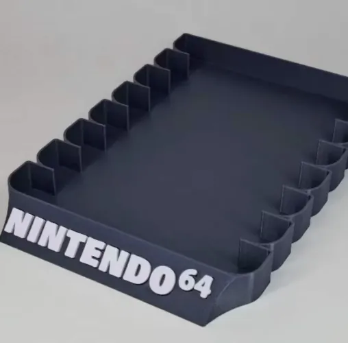 Suporte organizador para cartucho de N64 