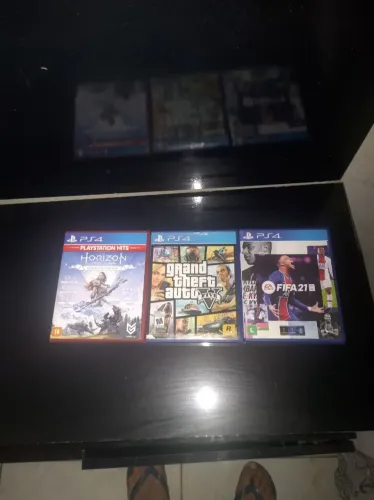 Jogos de ps4 FIFA 21,Horizon complete edition,GTA 5 perfeitos