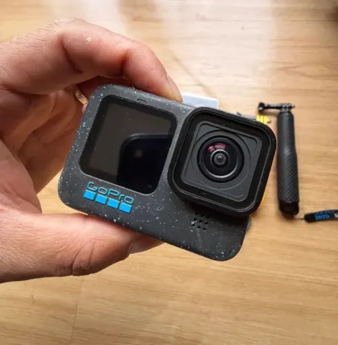 GoPro HERO 12 Black + 3 Baterias + Carregador + Acessórios | Praticamente Nova