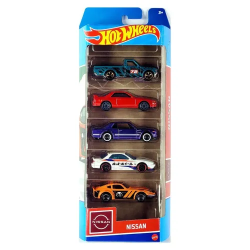 Hot Wheels - Five Pack Nissan (5 miniaturas)