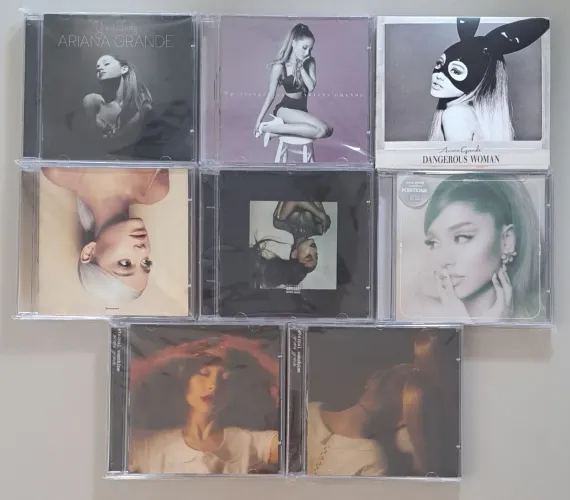 Coleção Ariana Grande CDs Originais