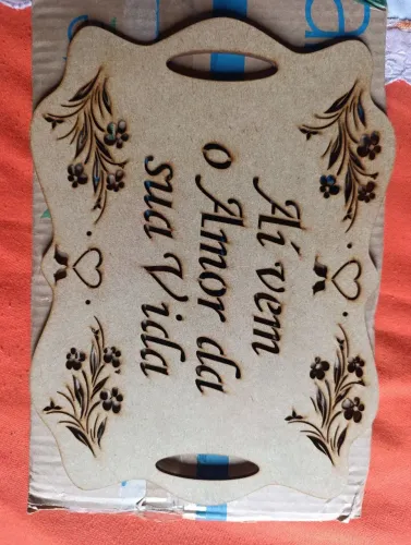 Vendo plaquinha para casamento
