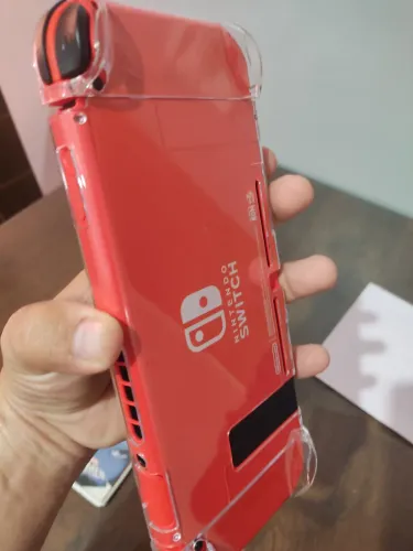 Nintendo switch V2 edição especial do Mário desbloqueado