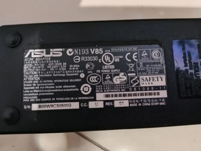 Fonte Asus notebook ROG