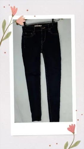 Calça jeans feminina Levi's super skinny tamanho 36 
