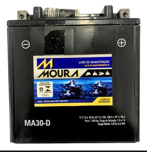 Bateria 30 ah 